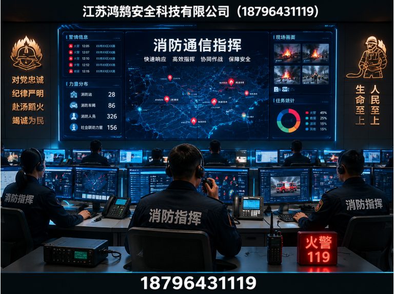 东方智慧消防系统展示图